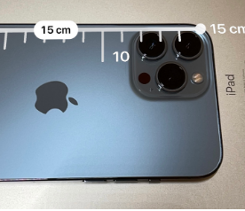 大荔苹果14维修分享如何使用iPhone14测距仪测量身高 