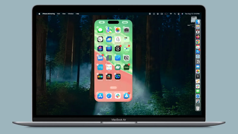 大荔苹果手机维修分享苹果 macOS 15 Sequoia 和 iOS 18 的 iPhone 投屏功能升级 